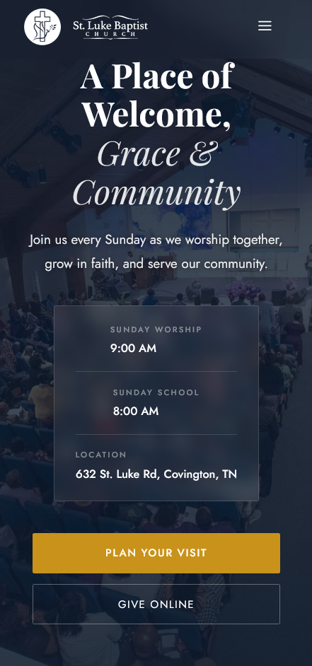 Brookfield Grace Church mobile